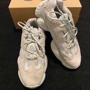 Yeezy 500 adidas men’s salt chunky sneaker authentic